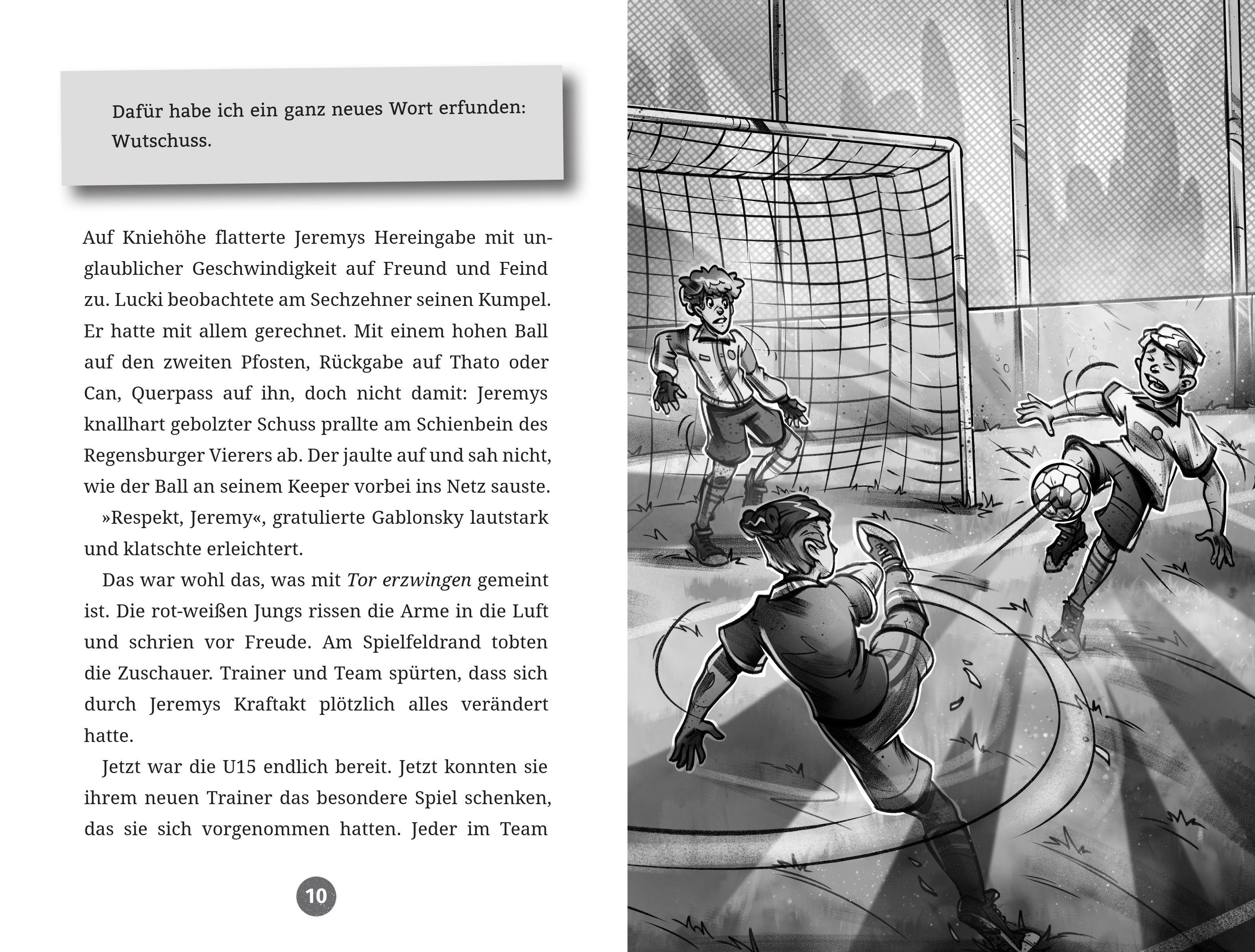 Beispielinhalt (Bild) Team Campus (3). Talente im Fußballfieber