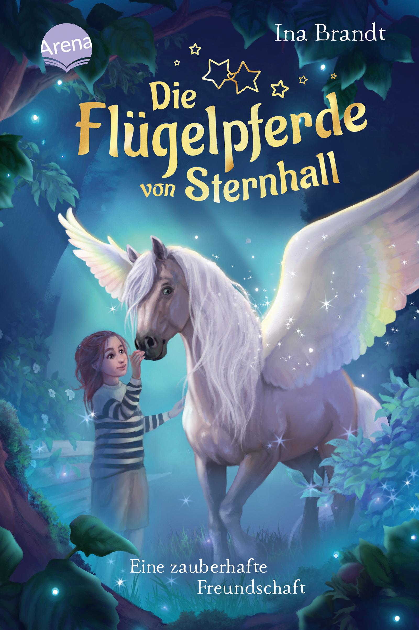 Vorderes Coverbild Die Flügelpferde von Sternhall (1). Eine zauberhafte Freundschaft