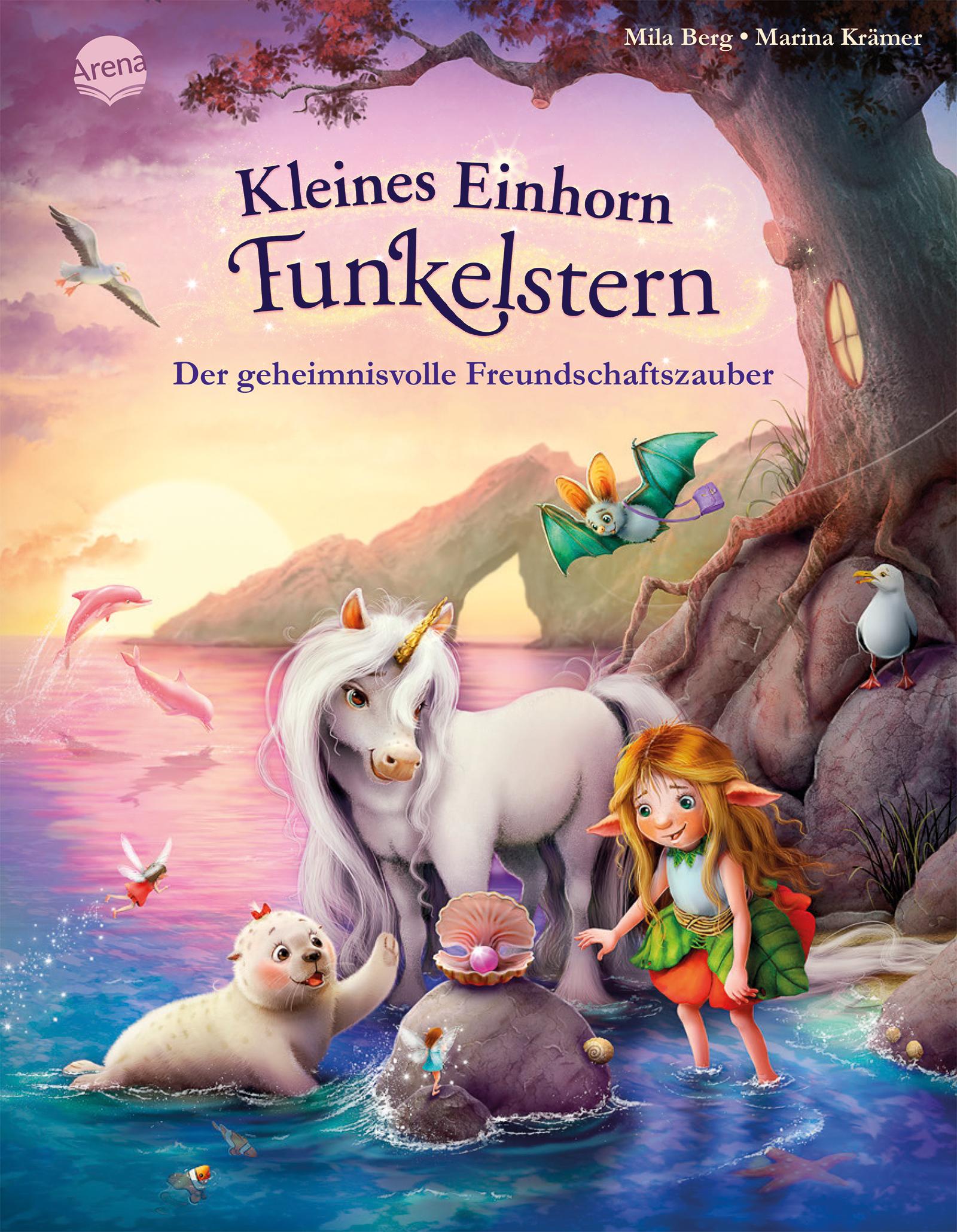 Vorderes Coverbild Kleines Einhorn Funkelstern (5). Der geheimnisvolle Freundschaftszauber