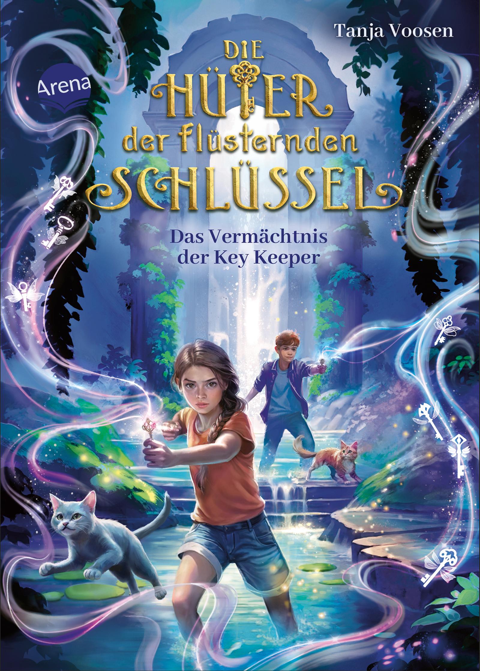 Vorderes Coverbild Die Hüter der flüsternden Schlüssel (3). Das Vermächtnis der Key Keeper