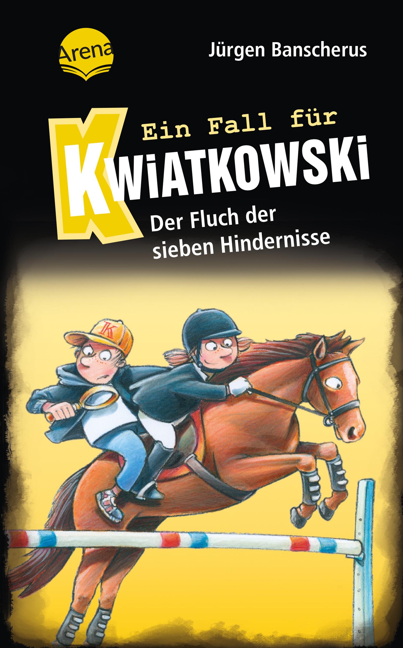 Vorderes Coverbild Ein Fall für Kwiatkowski (33). Der Fluch der sieben Hindernisse