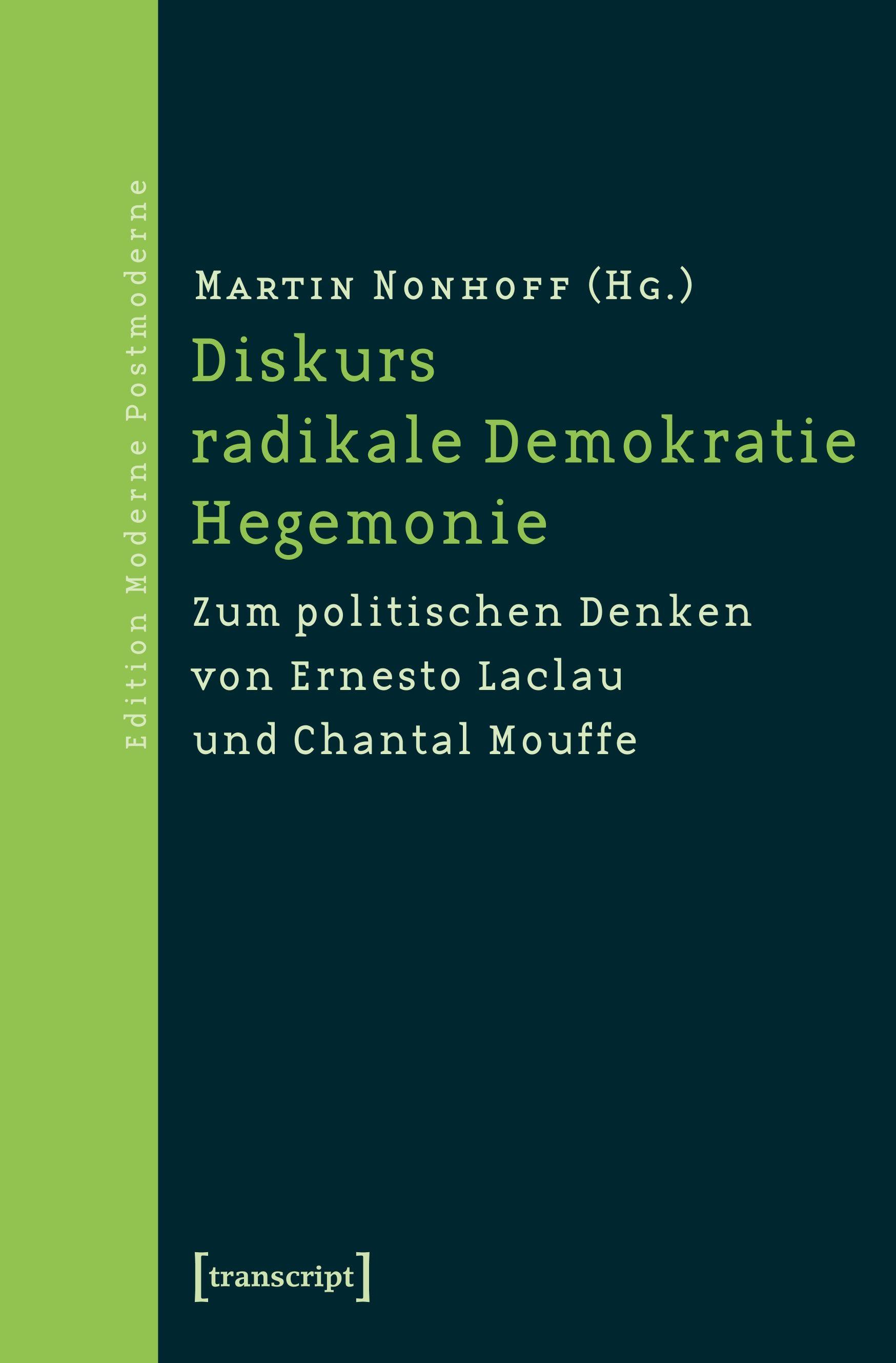 Vorderes Coverbild Diskurs - radikale Demokratie - Hegemonie