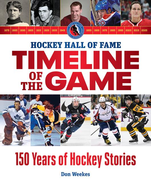 Vorderes Coverbild Hockey Hall of Fame Timeline of the Game