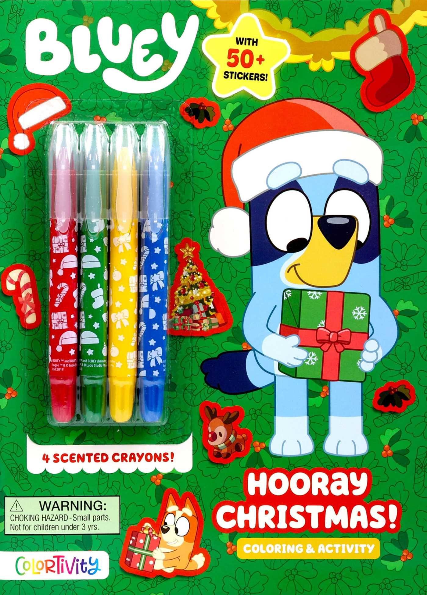 Vorderes Coverbild Bluey Colortivity: Hooray Christmas!