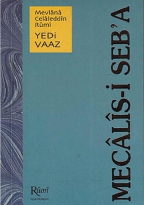 Vorderes Coverbild Mecalis-i Seba Yedi Vaaz Ciltli, Cep Boy