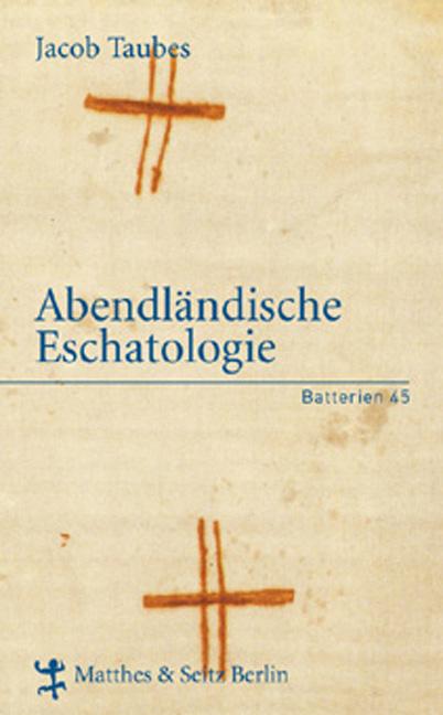 Vorderes Coverbild Abendländische Eschatologie