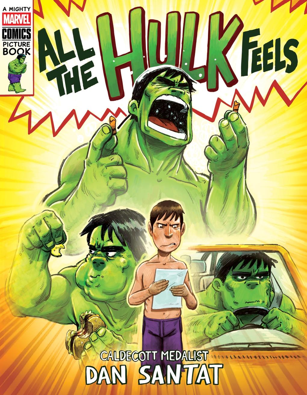 Vorderes Coverbild All the Hulk Feels (a Mighty Marvel Comics Picture Book)