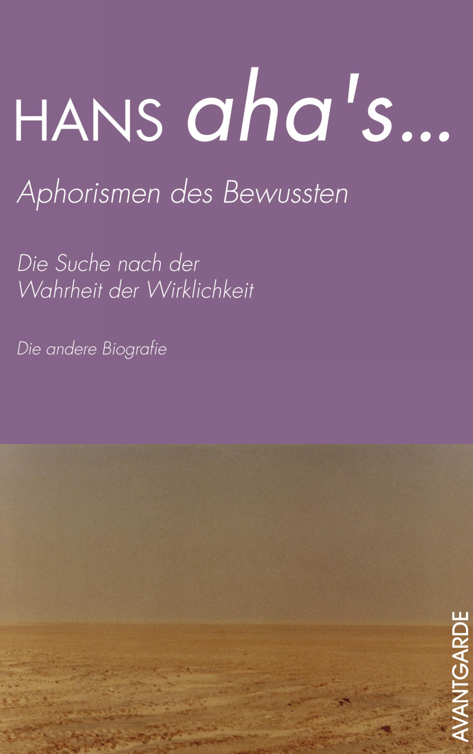 Vorderes Coverbild HANS aha's ...