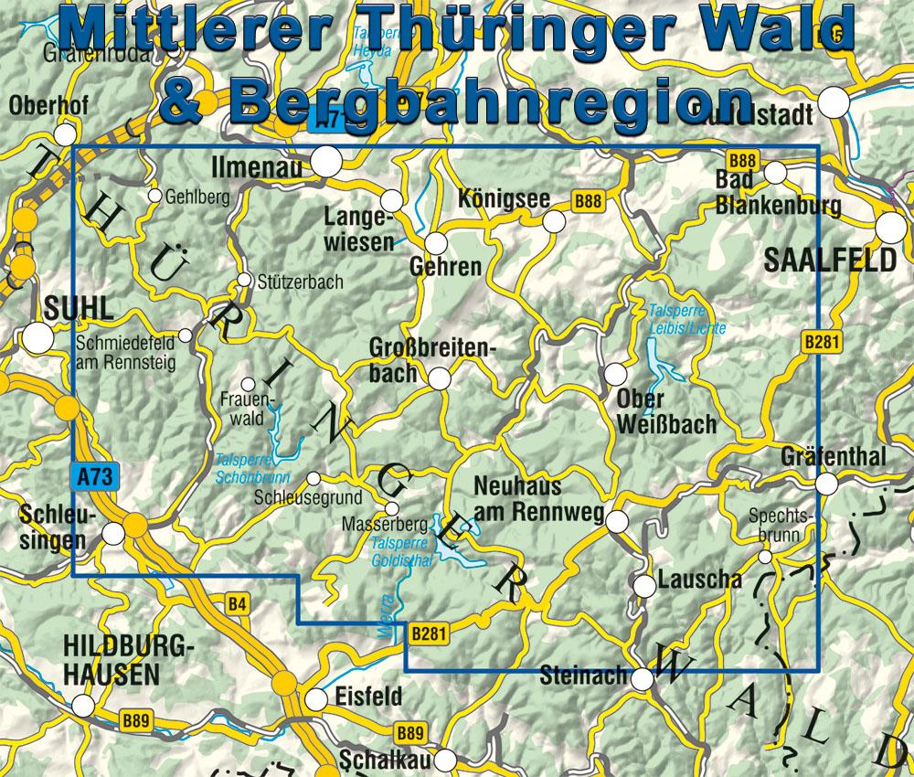 Rückseitencover Mittlerer Thüringer Wald & Bergbahnregion