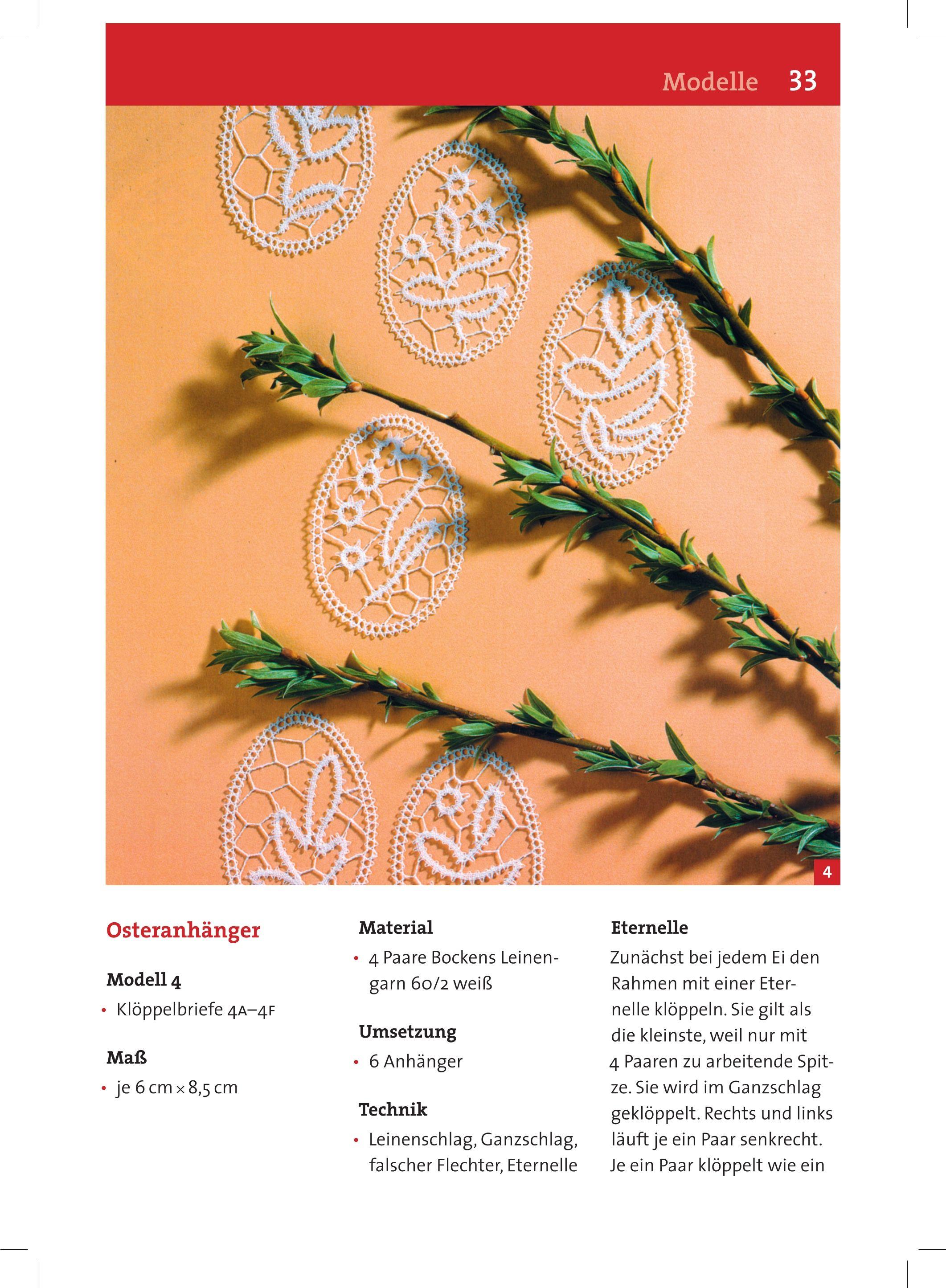 Beispielinhalt (Bild) Klöppeln