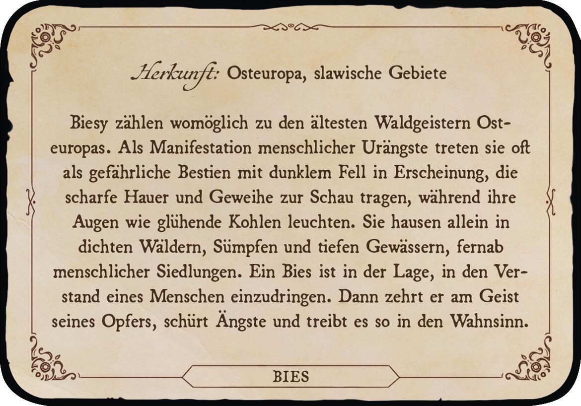 Beispielinhalt (Bild) Das Archiv der Fabelwesen