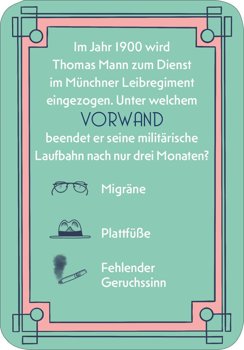 Beispielinhalt (Bild) Das große Thomas-Mann-Quiz