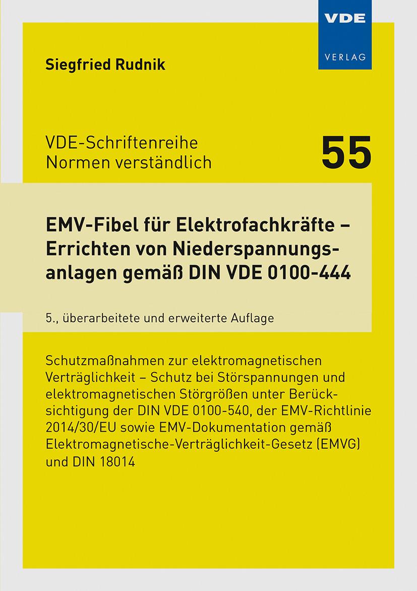 Beispielinhalt (Bild) EMV-Fibel für Elektrofachkräfte - Errichten von Niederspannungsanlagen gemäß DIN VDE 0100-444