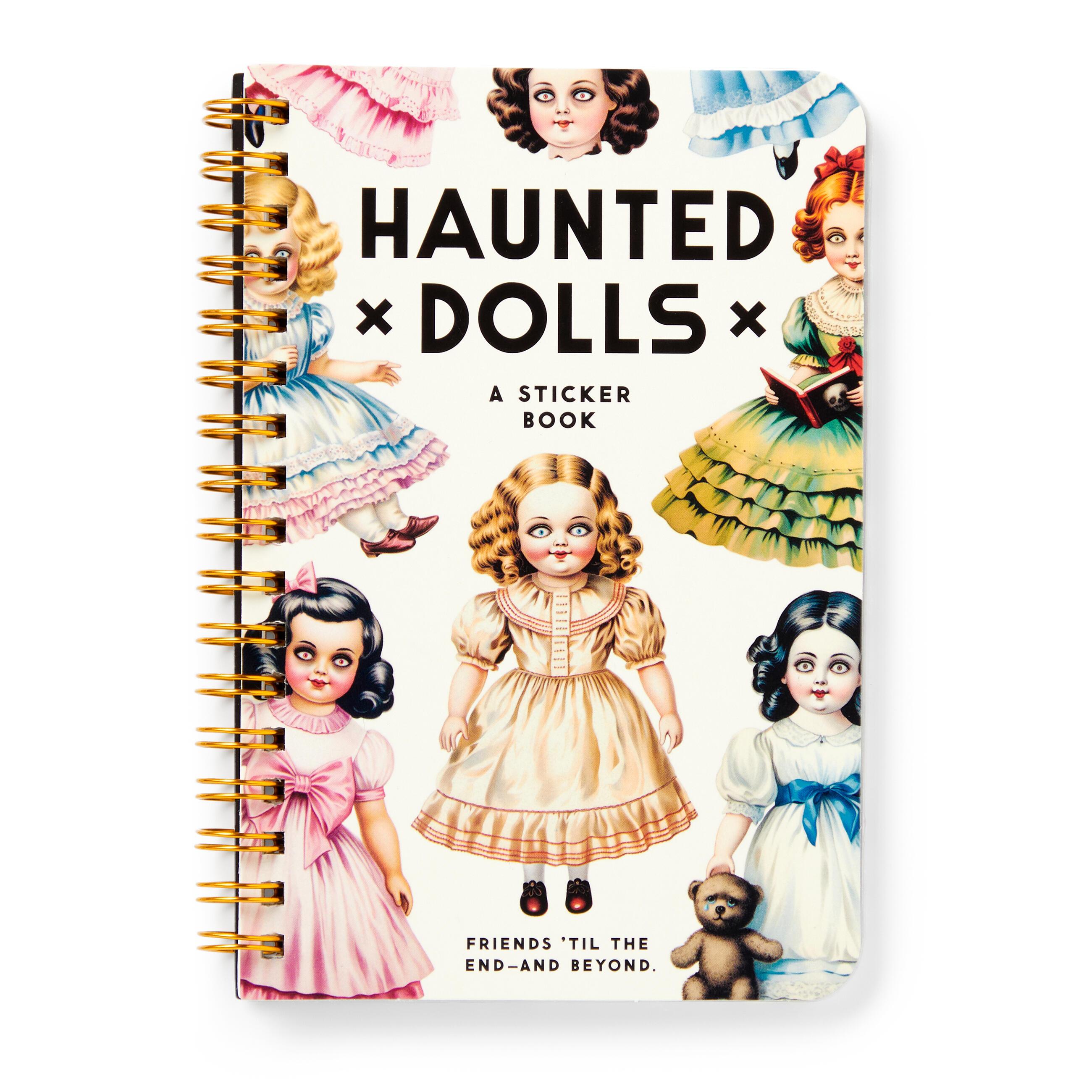 Vorderes Coverbild Haunted Dolls Sticker Book