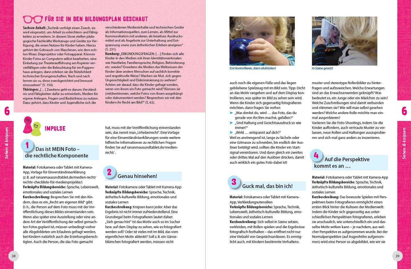 Beispielinhalt (Bild) Medien zum Mitmachen