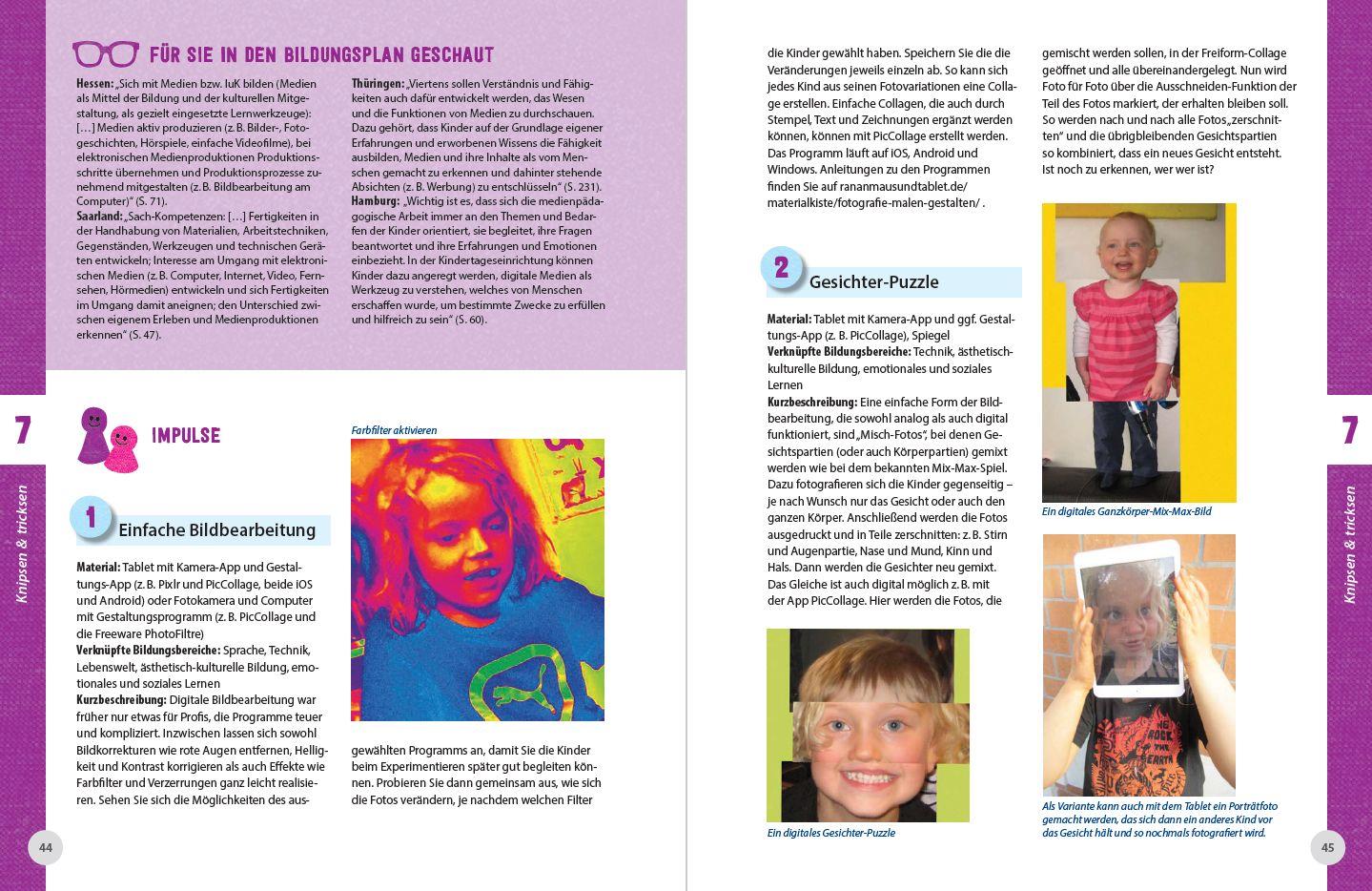 Beispielinhalt (Bild) Medien zum Mitmachen