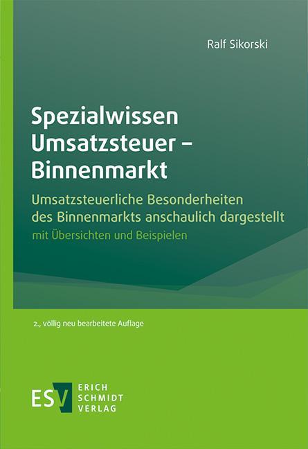 Vorderes Coverbild Spezialwissen Umsatzsteuer - Binnenmarkt