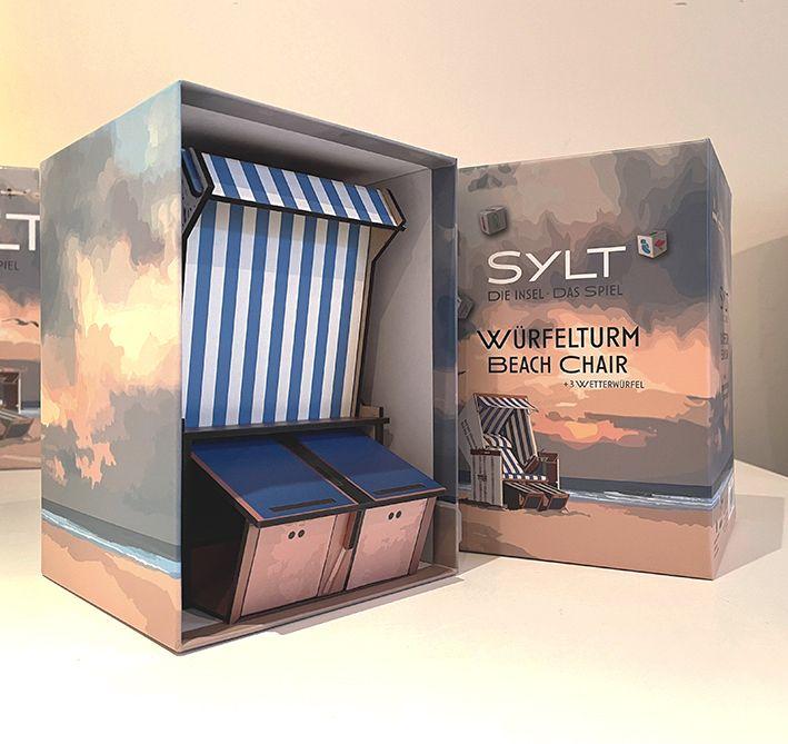 Beispielinhalt (Bild) Sylt Spiel Würfelturm