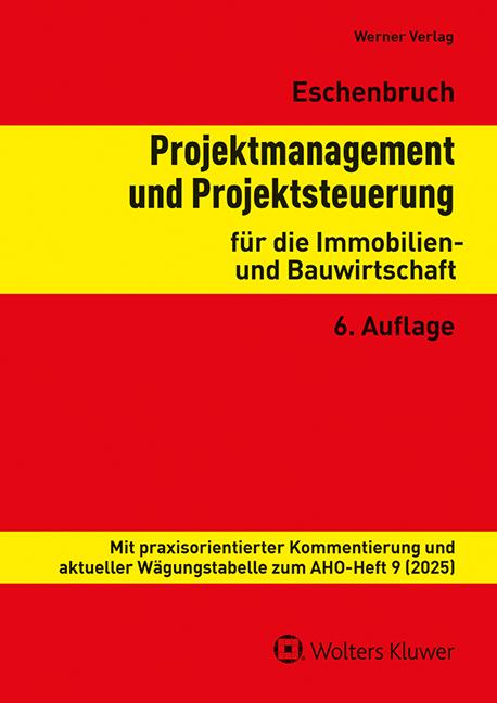 Vorderes Coverbild Projektmanagement und Projektsteuerung für die Immobilien- und Bauwirtschaft