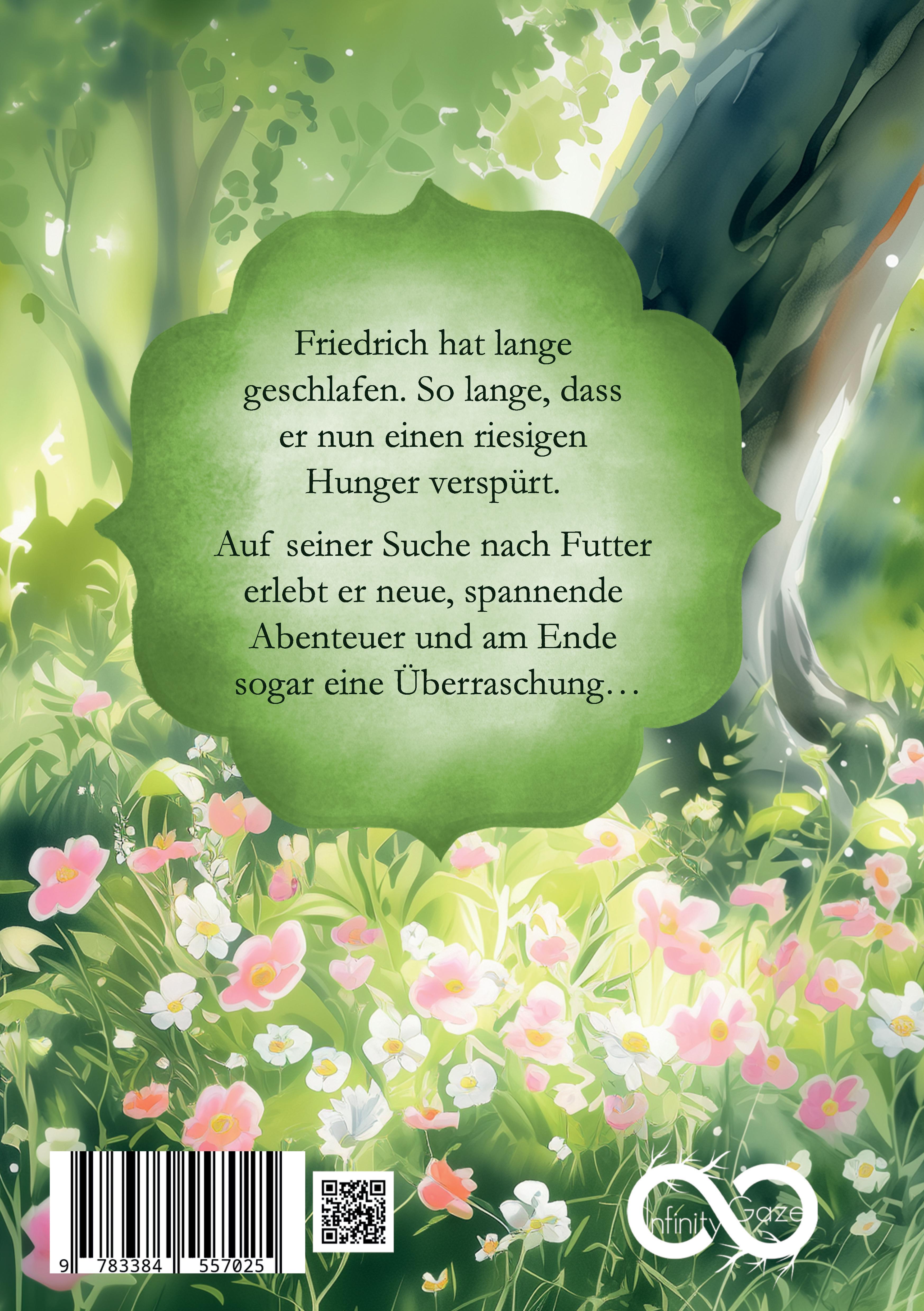 Rückseitencover Friedrich und der Frühling