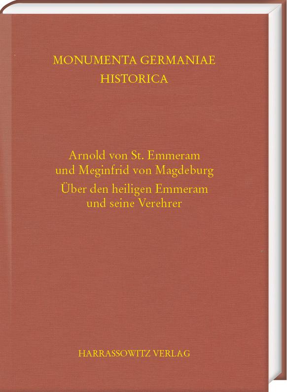 Vorderes Coverbild Arnold von St. Emmeram und Meginfrid von Magdeburg