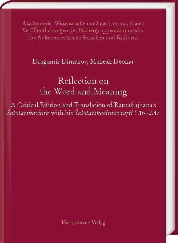 Vorderes Coverbild Reflection on the Word and Meaning