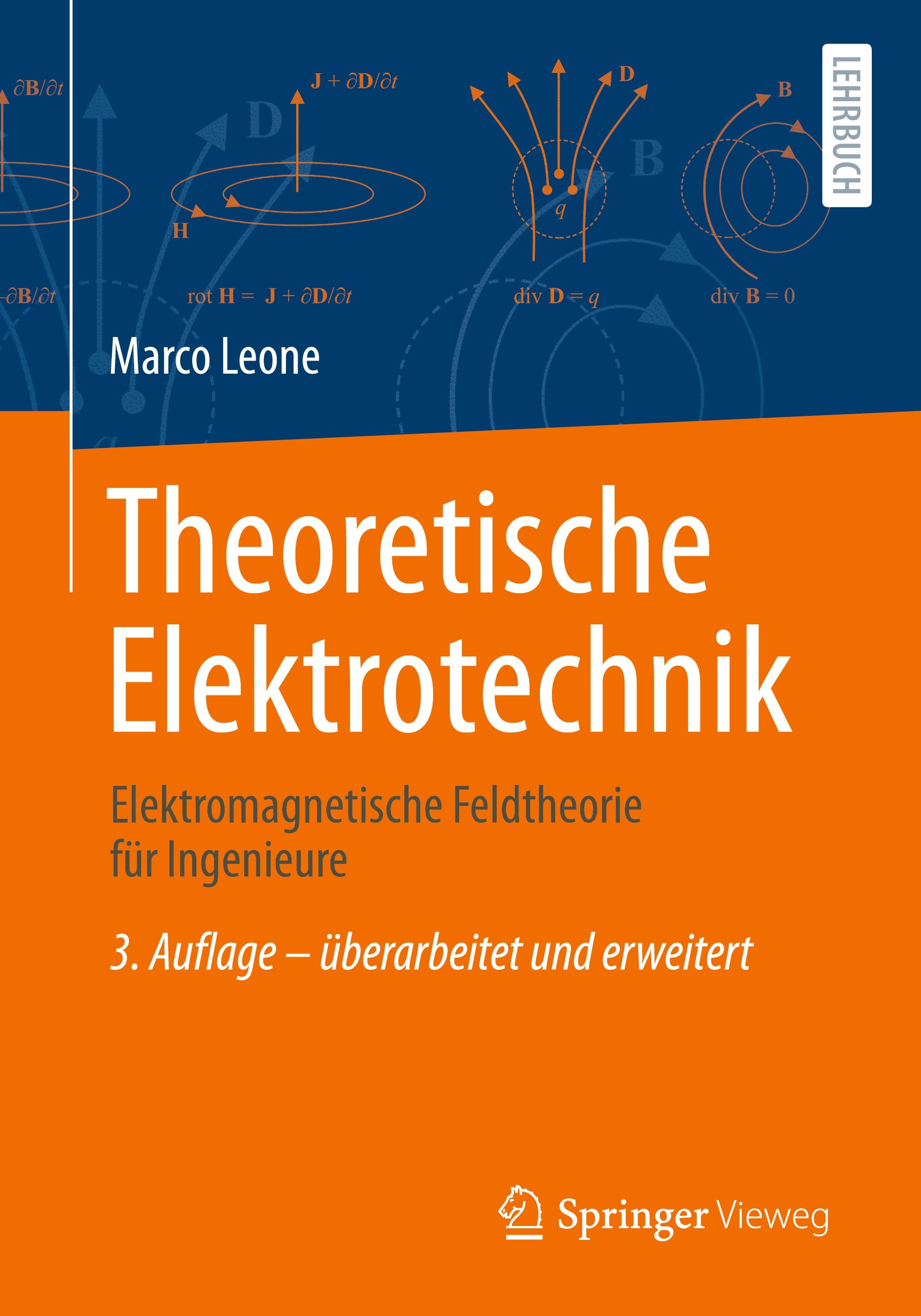 Vorderes Coverbild Theoretische Elektrotechnik
