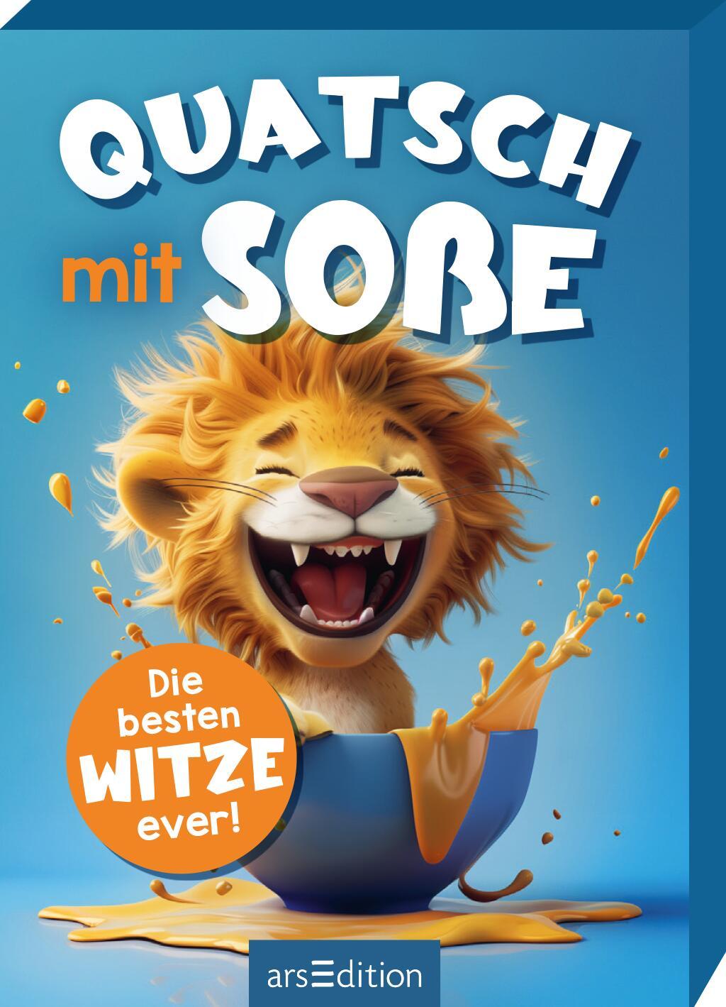 Vorderes Coverbild Quatsch mit Soße (Löwe)