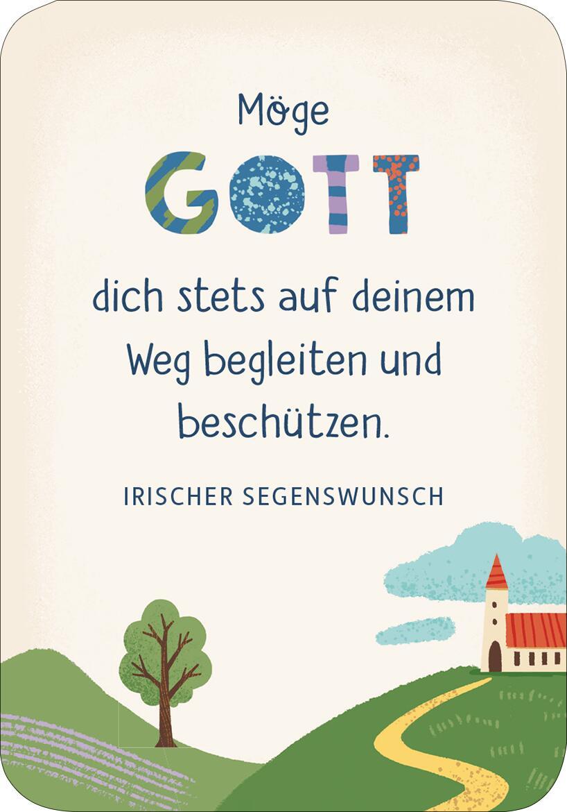 Beispielinhalt (Bild) Segenswünsche für dich