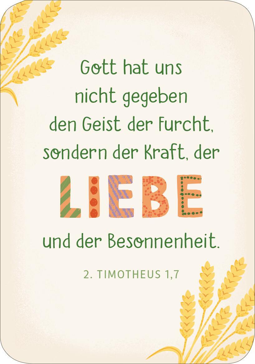 Beispielinhalt (Bild) Segenswünsche für dich