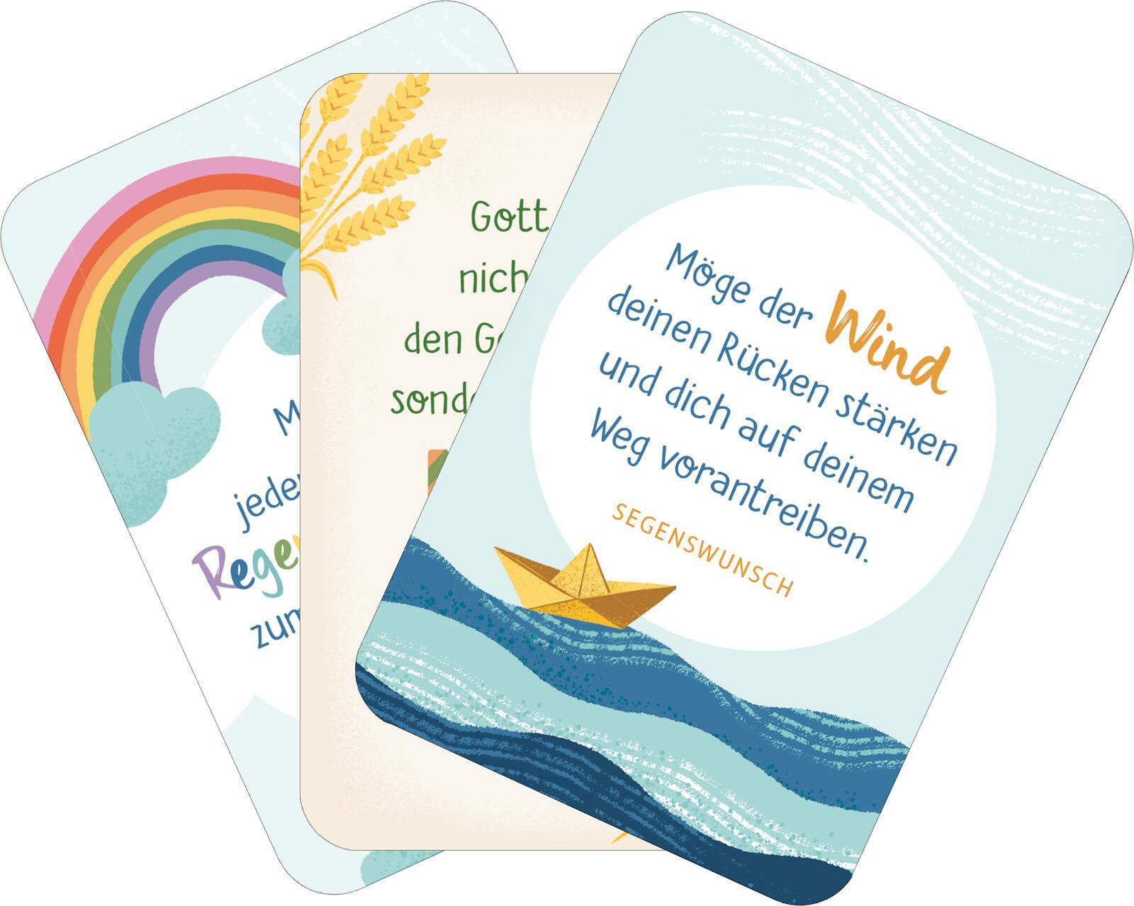 Beispielinhalt (Bild) Segenswünsche für dich