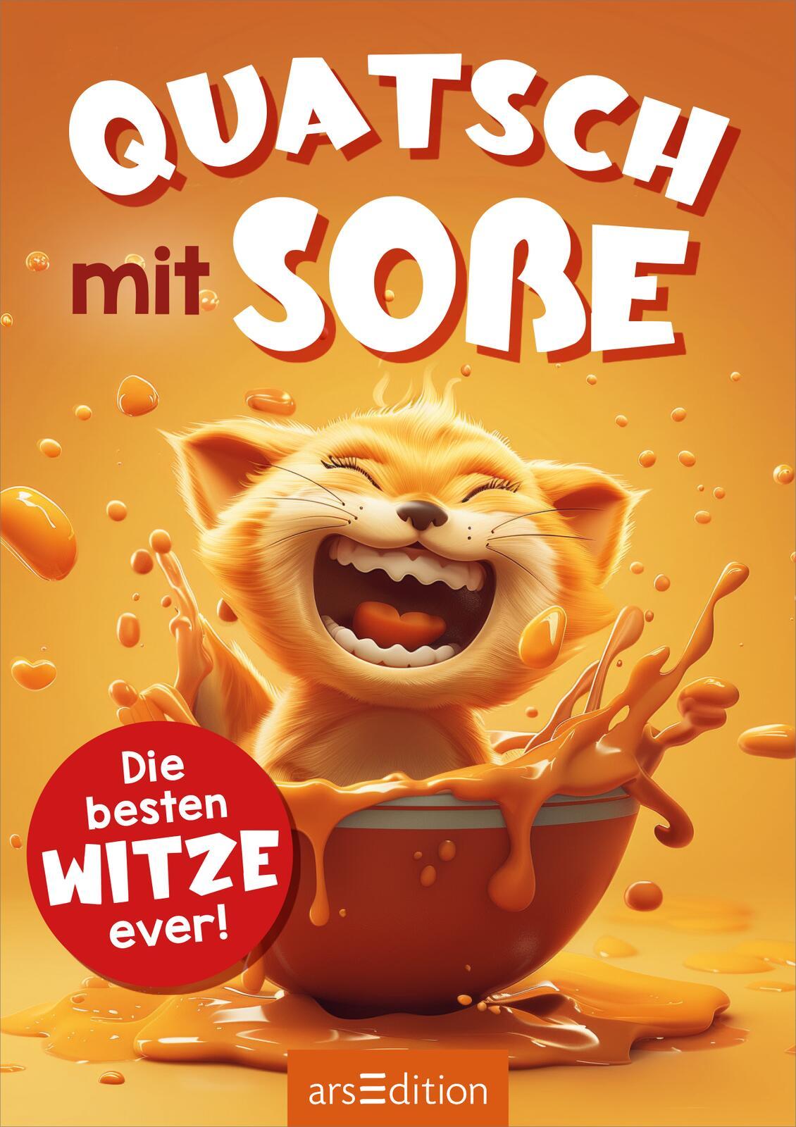 Beispielinhalt (Bild) Quatsch mit Soße (Katze)