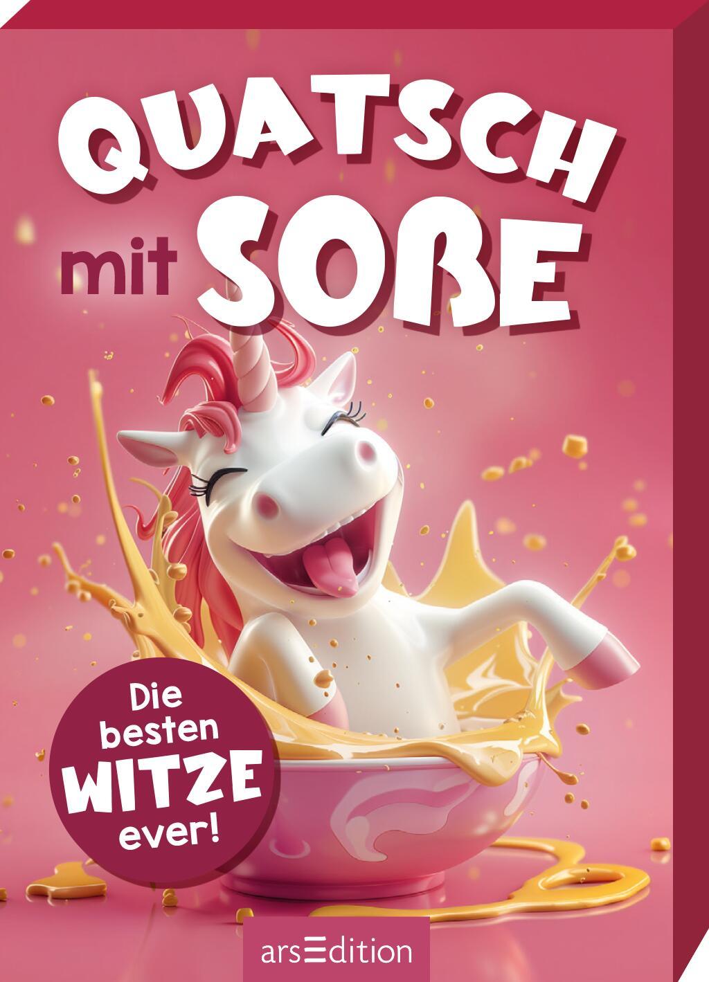 Vorderes Coverbild Quatsch mit Soße (Einhorn)