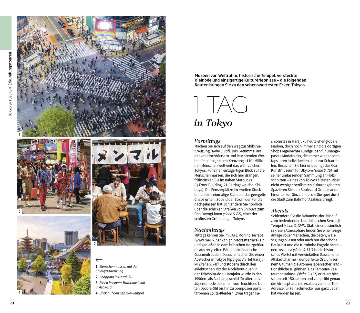 Beispielinhalt (Bild) Vis-à-Vis Reiseführer Tokyo
