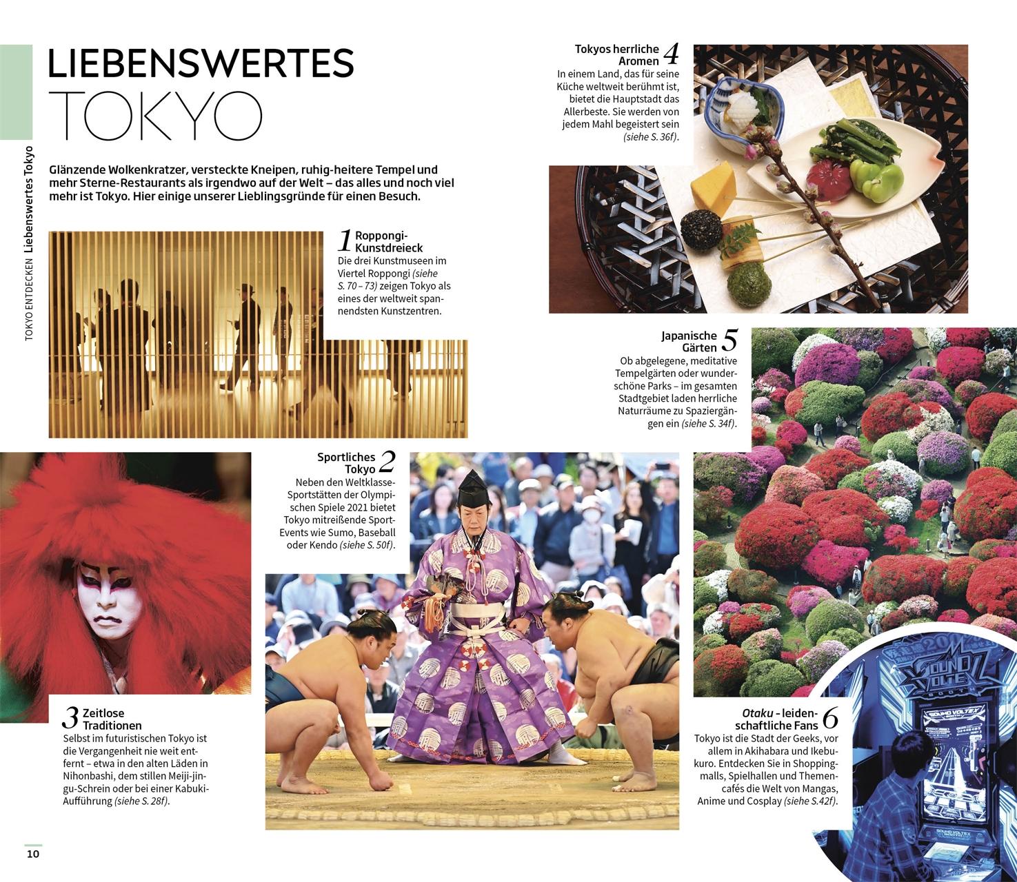 Beispielinhalt (Bild) Vis-à-Vis Reiseführer Tokyo