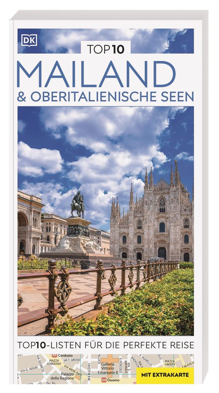 Vorderes Coverbild TOP10 Reiseführer Mailand & Oberitalienische Seen