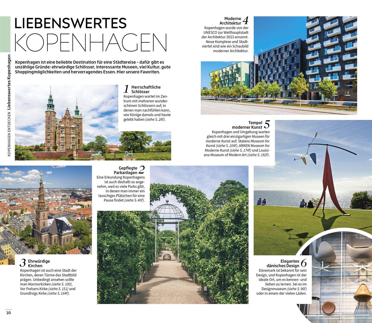 Beispielinhalt (Bild) Vis-à-Vis Reiseführer Kopenhagen