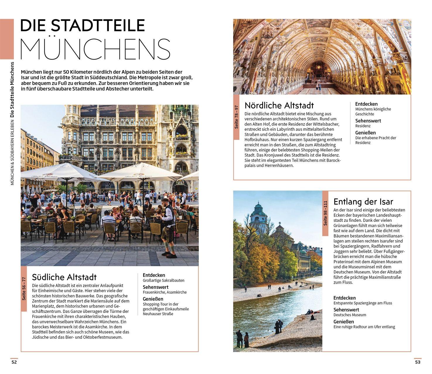 Beispielinhalt (Bild) Vis-à-Vis Reiseführer München & Südbayern