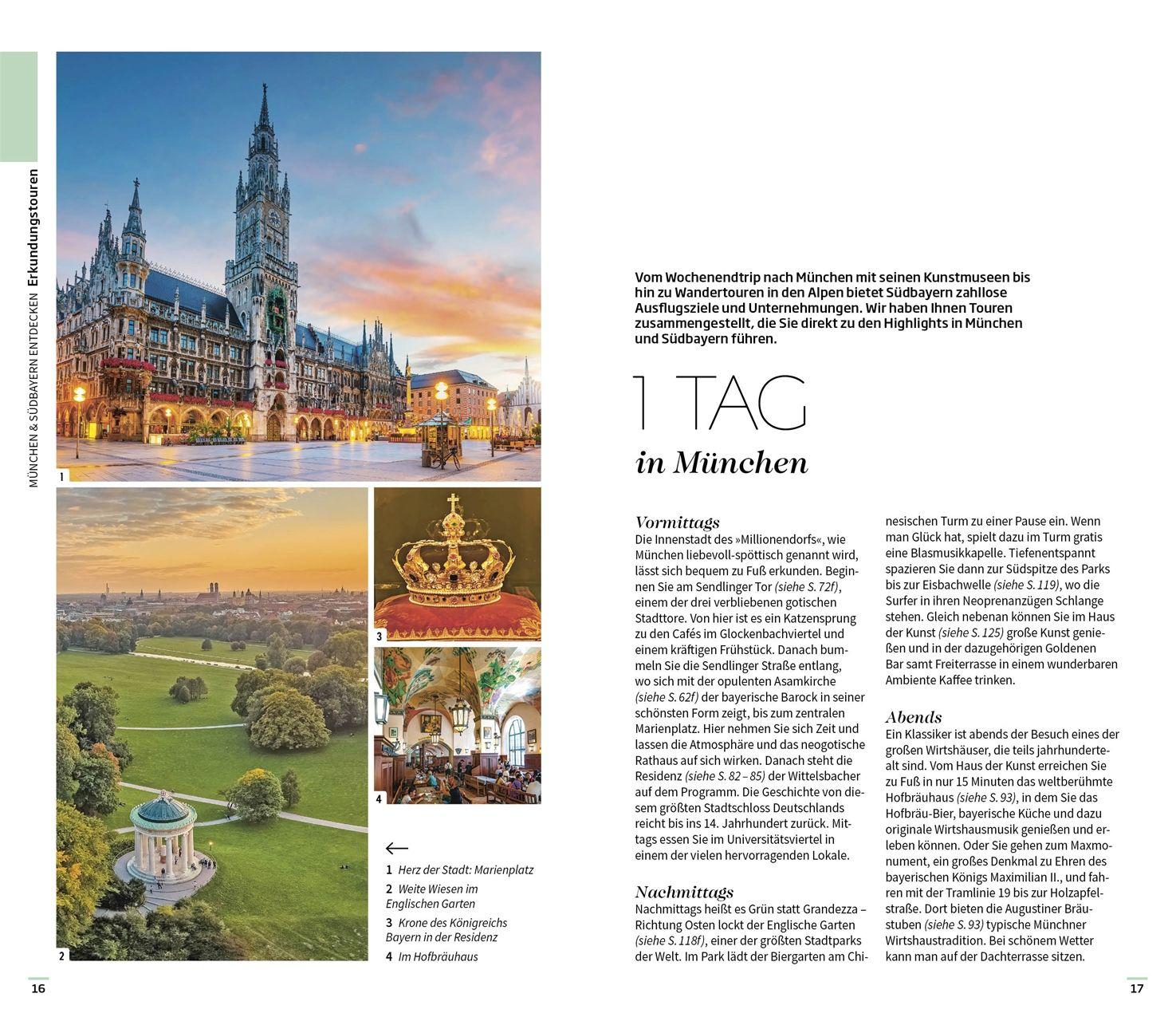 Beispielinhalt (Bild) Vis-à-Vis Reiseführer München & Südbayern