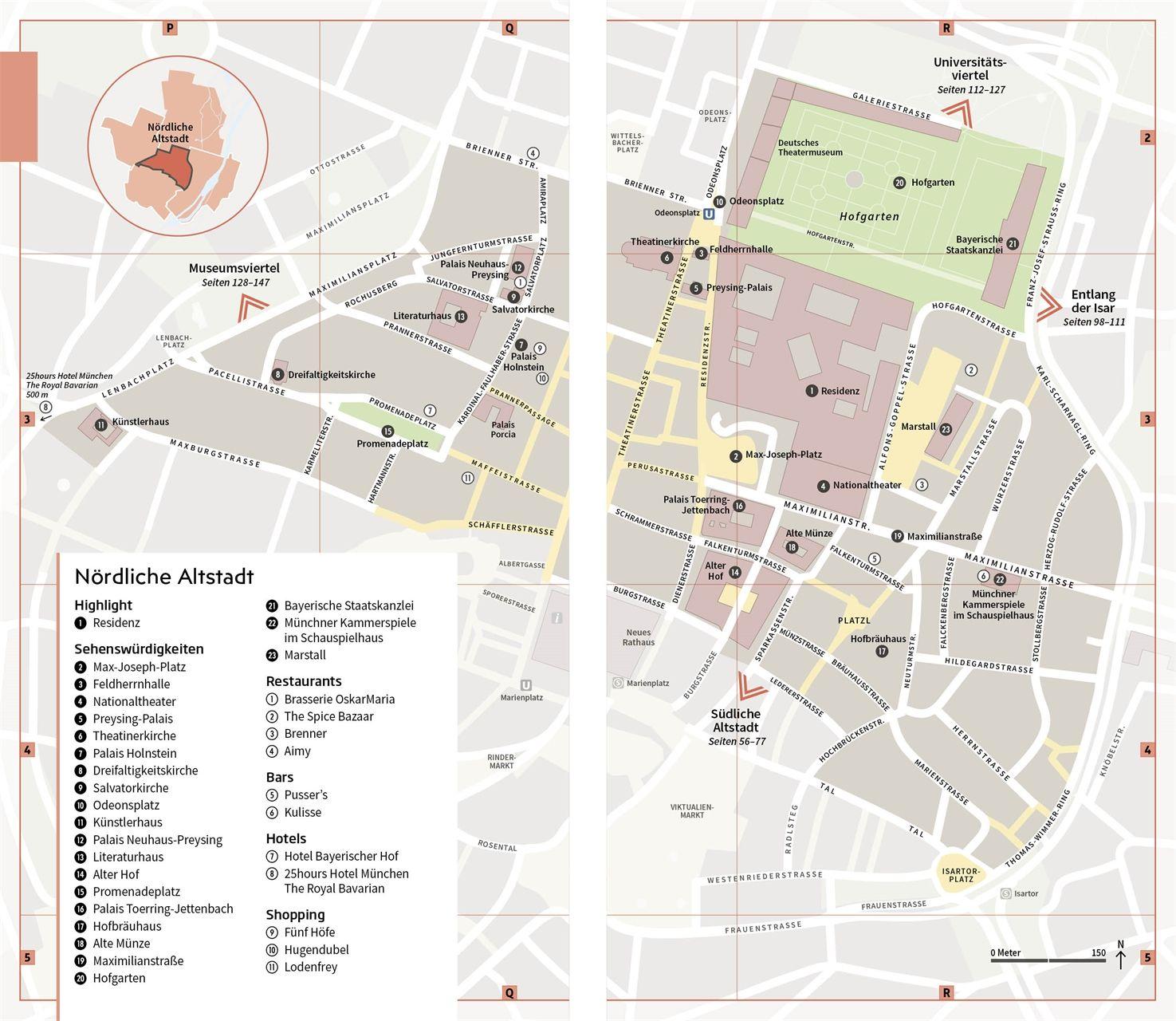 Beispielinhalt (Bild) Vis-à-Vis Reiseführer München & Südbayern