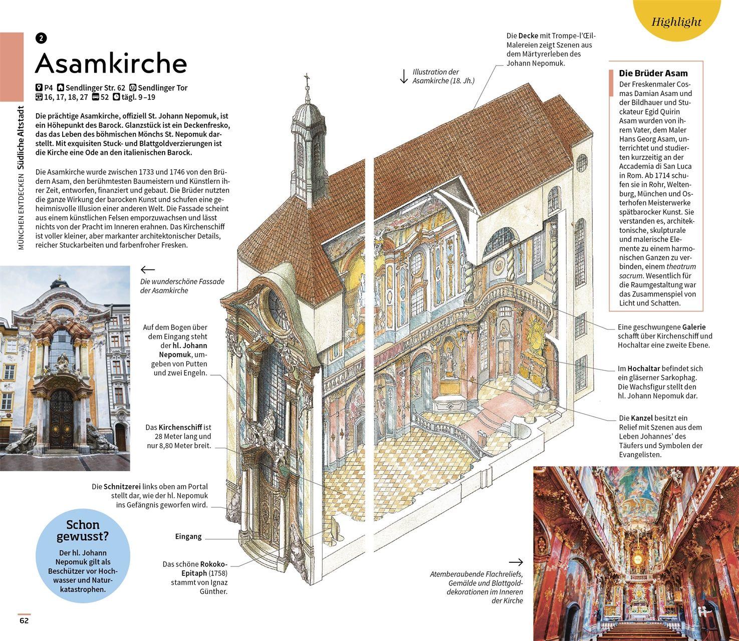 Beispielinhalt (Bild) Vis-à-Vis Reiseführer München & Südbayern