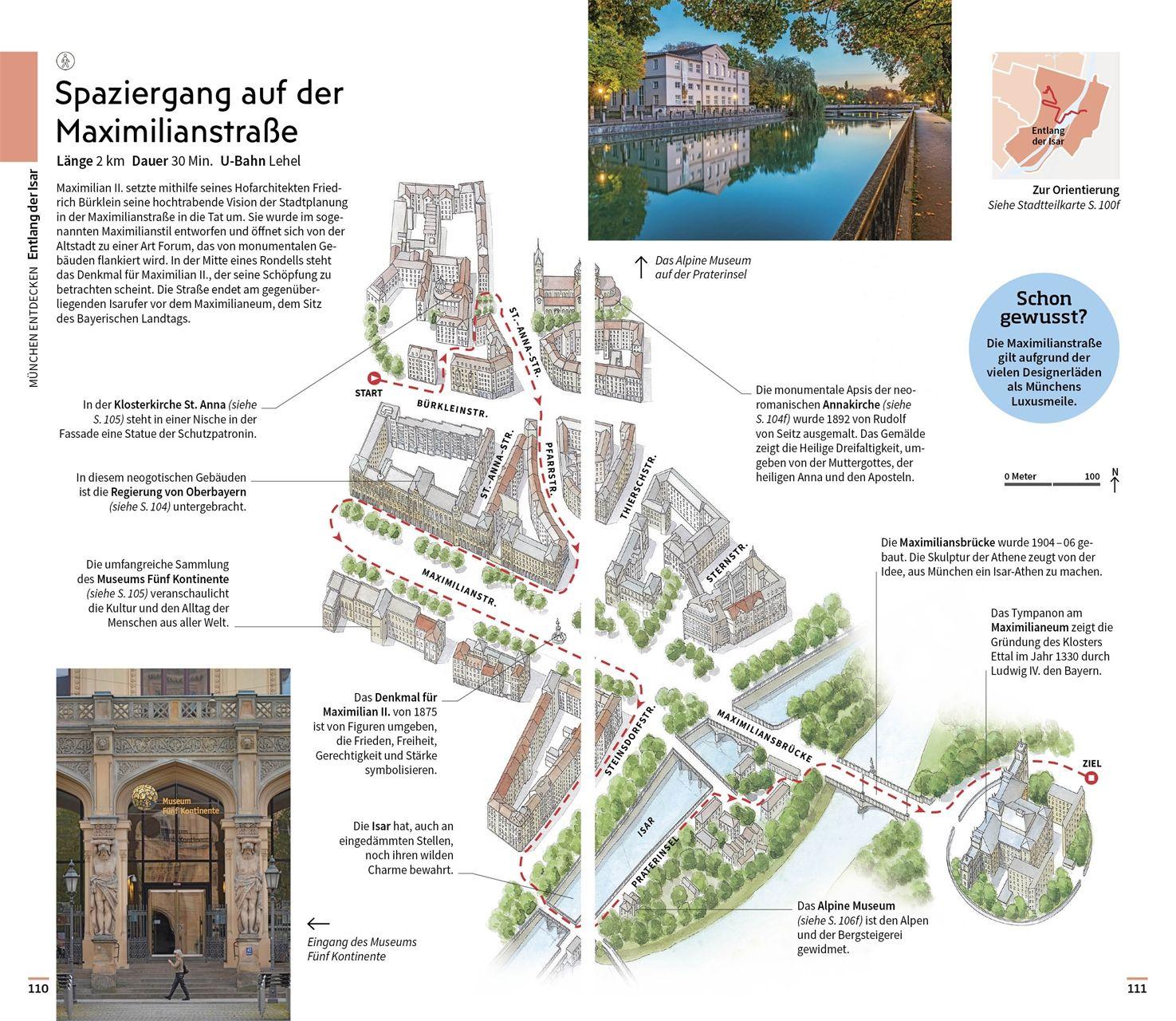 Beispielinhalt (Bild) Vis-à-Vis Reiseführer München & Südbayern