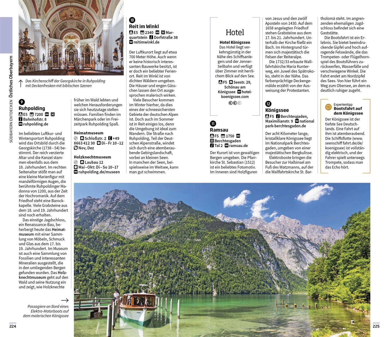 Beispielinhalt (Bild) Vis-à-Vis Reiseführer München & Südbayern