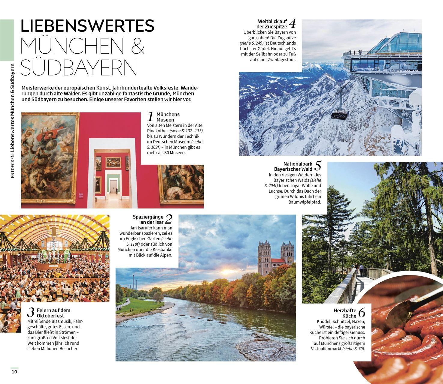 Beispielinhalt (Bild) Vis-à-Vis Reiseführer München & Südbayern