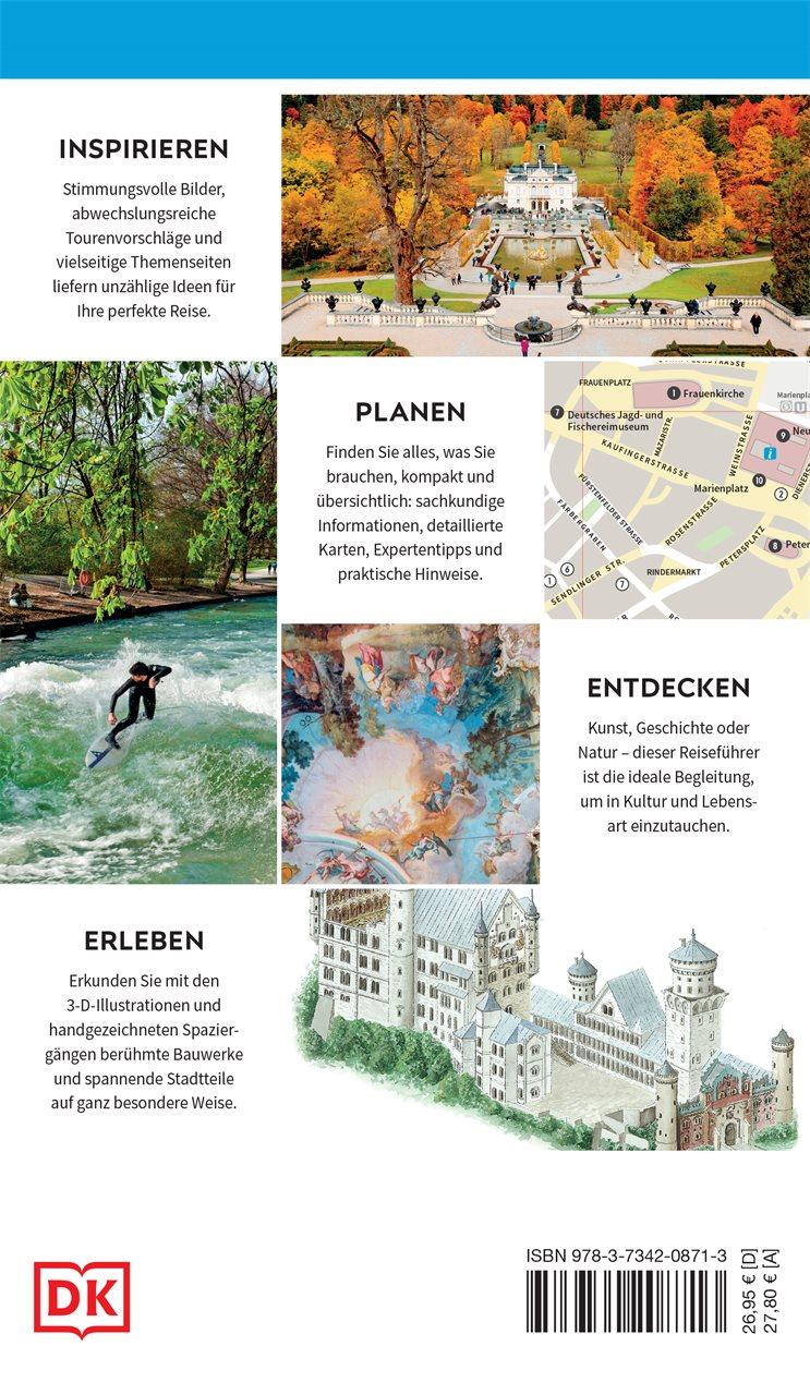 Rückseitencover Vis-à-Vis Reiseführer München & Südbayern