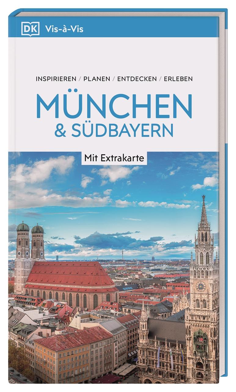 Vorderes Coverbild Vis-à-Vis Reiseführer München & Südbayern