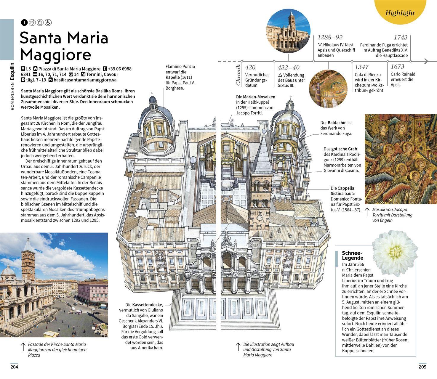 Beispielinhalt (Bild) Vis-à-Vis Reiseführer Rom
