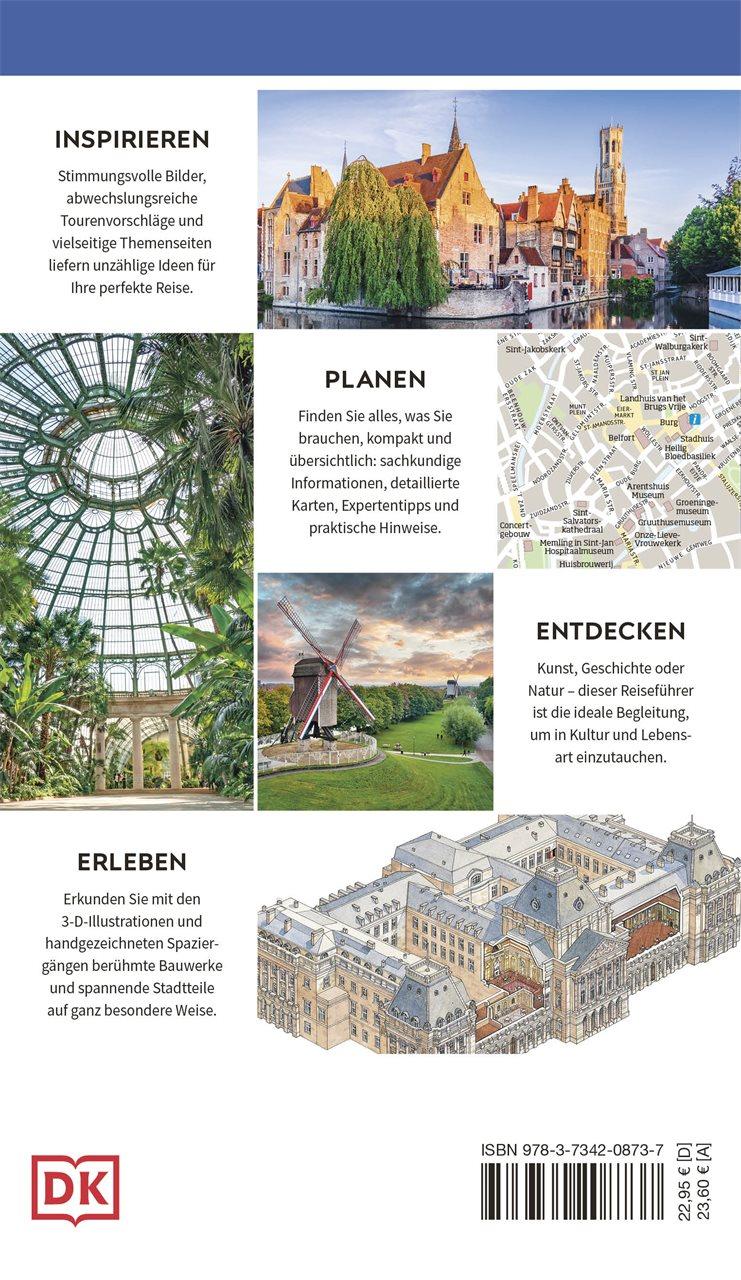 Rückseitencover Vis-à-Vis Reiseführer Brüssel, Brügge, Antwerpen und Gent