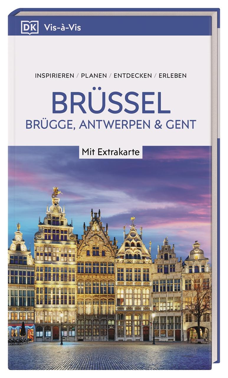 Vorderes Coverbild Vis-à-Vis Reiseführer Brüssel, Brügge, Antwerpen und Gent