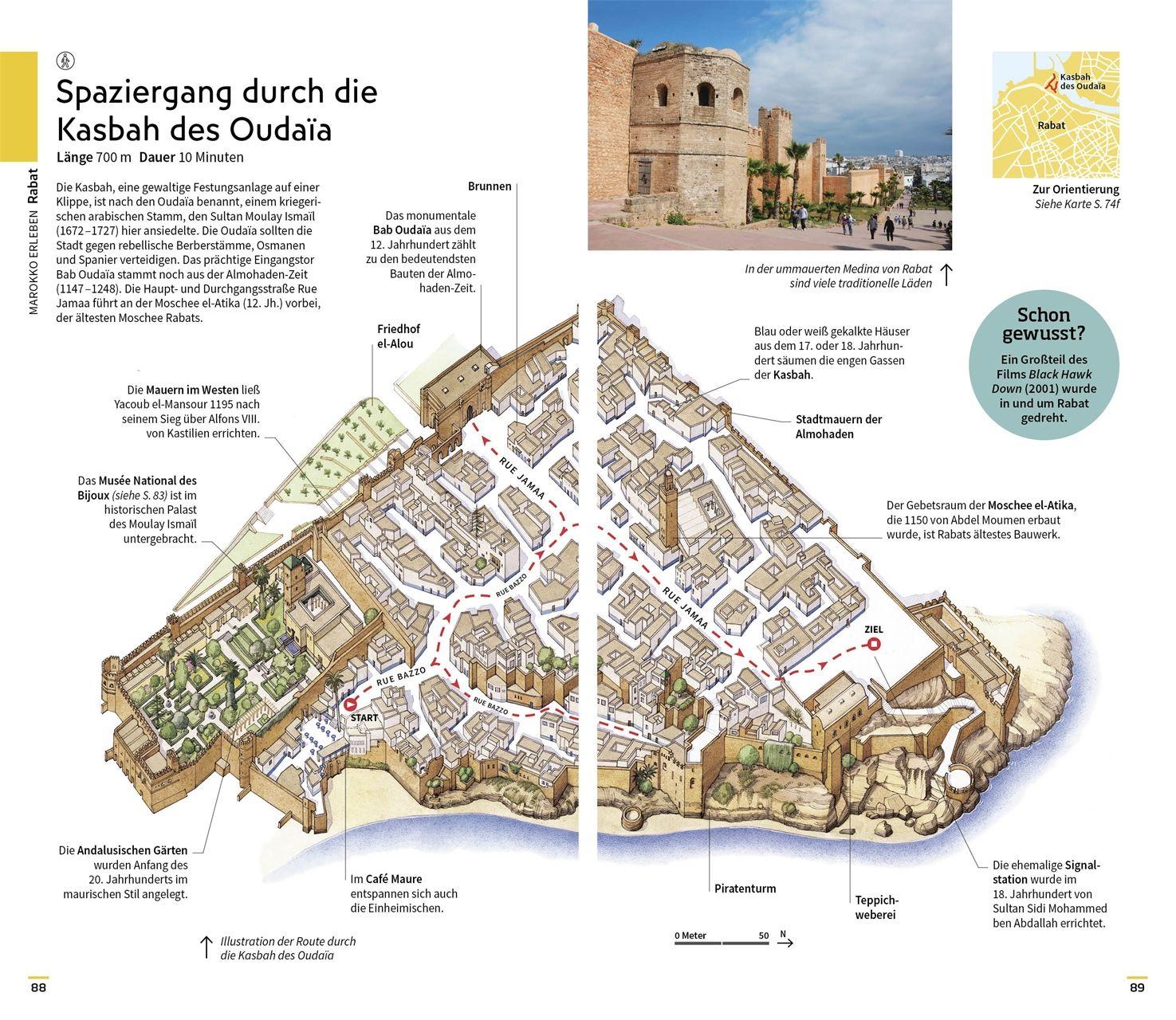 Beispielinhalt (Bild) Vis-à-Vis Reiseführer Marokko